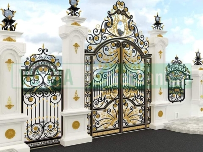 Dịch vụ làm cửa sắt chung cư chất lượng tại cơ khí Vinh Quốc