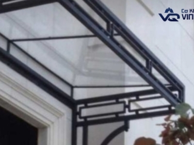 Quy trình lắp đặt mái hiên lợp tấm poly