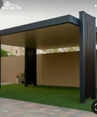 MÁI HIÊN SẮT HỘP CÓ ỐP TRẦN