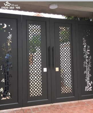 CỬA CỔNG SẮT CNC 2